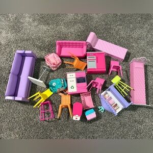 Colorful Assorted Dollhouse Furniture